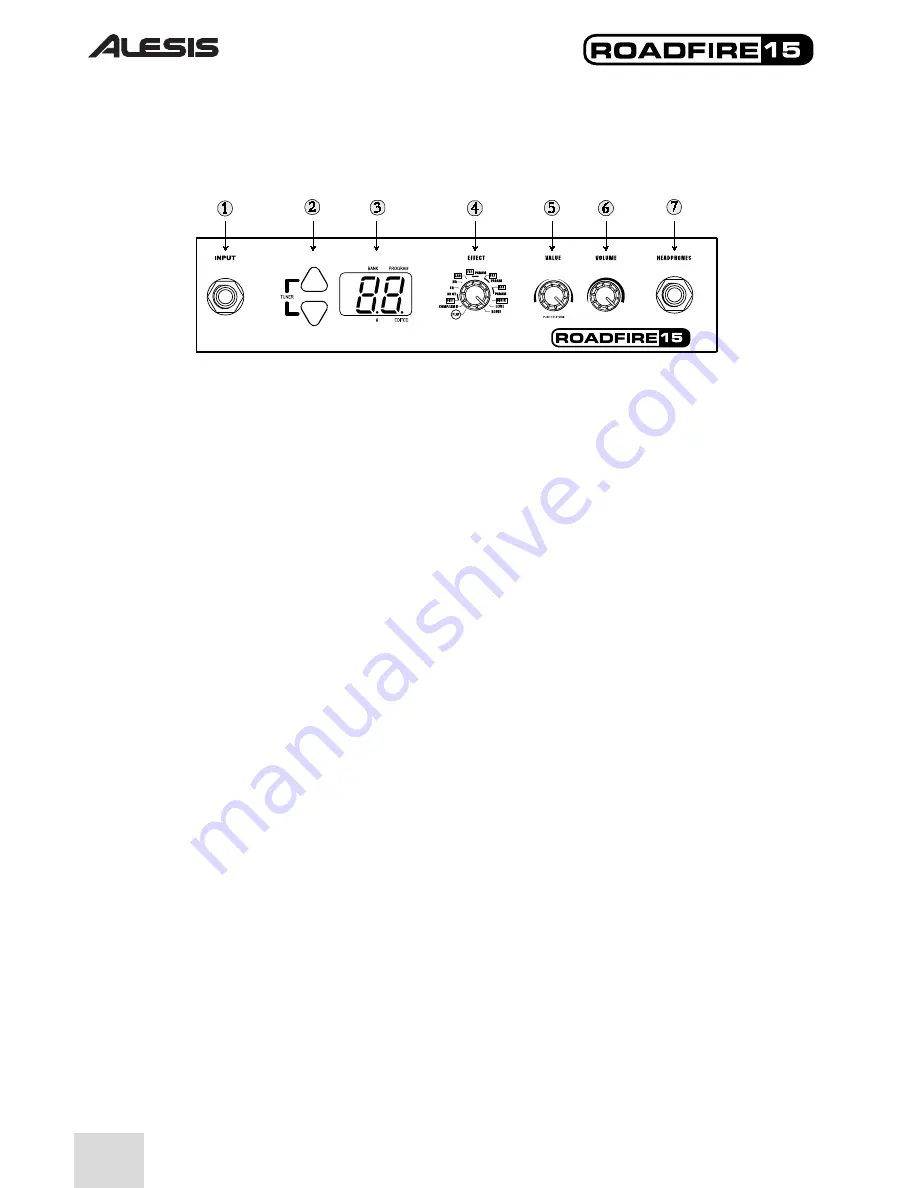 Alesis RoadFire 15 Quick Start Owner'S Manual Download Page 52