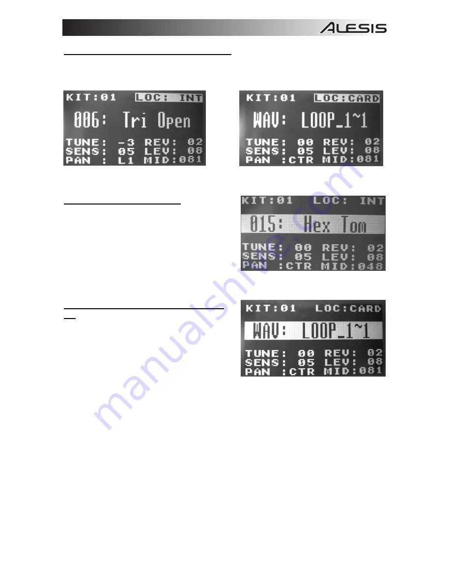 Alesis SamplePad Quick Start Manual Download Page 19