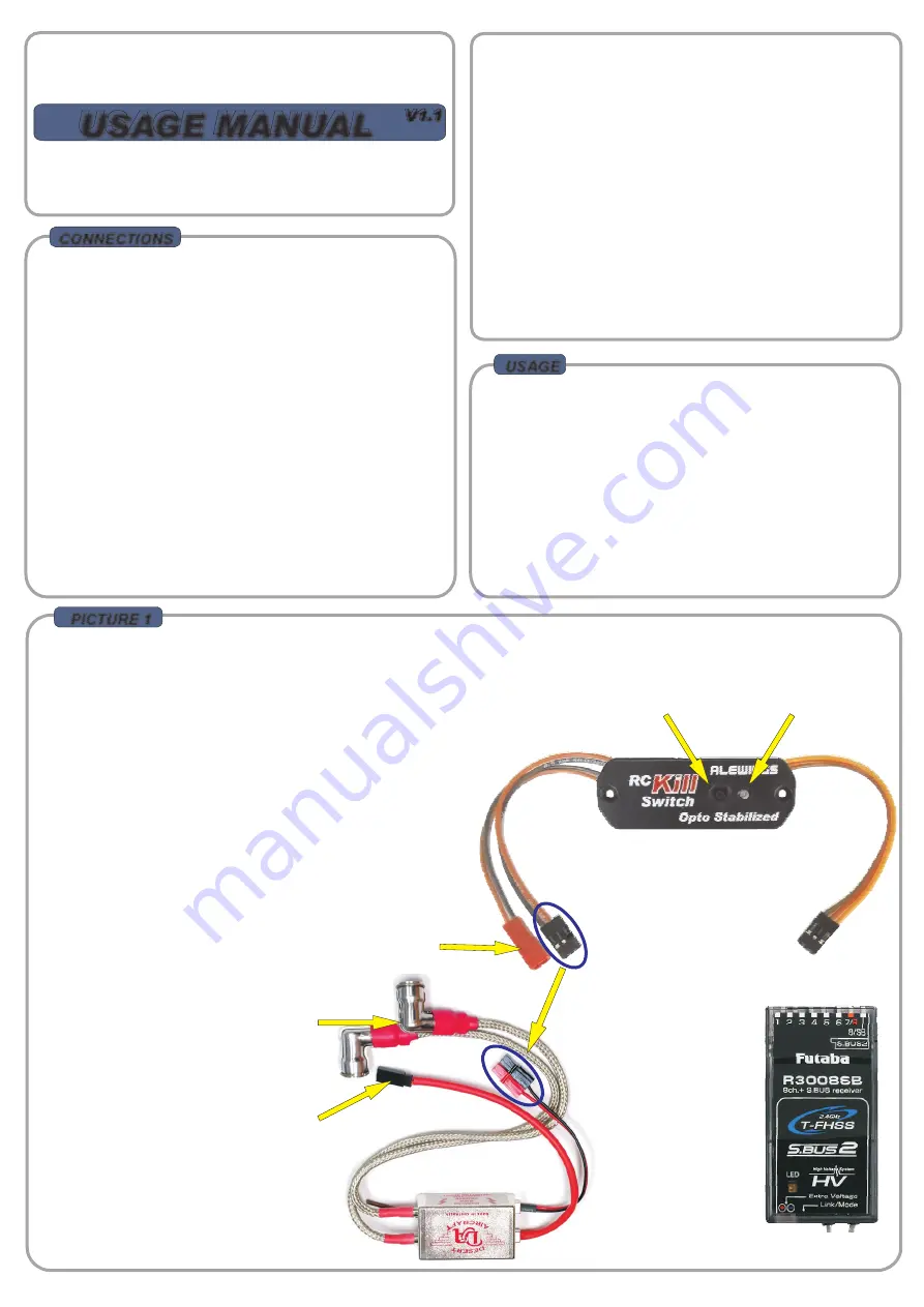 Alewings RC Kill Usage Manual Download Page 1