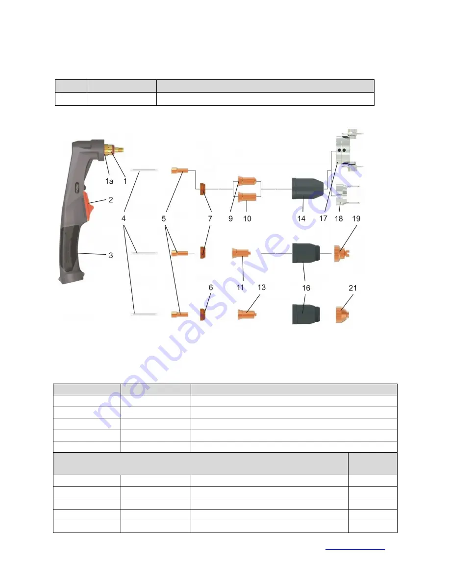 Alfa IN PEGAS 60 PLASMA Operating Manual Download Page 11