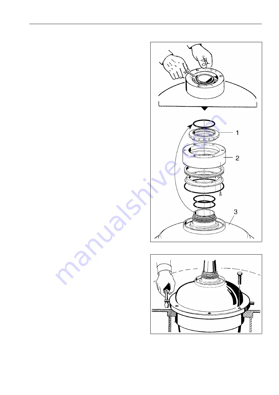 Alfa Laval AFPX 617XGV-14/74CG Instruction Manual Download Page 63