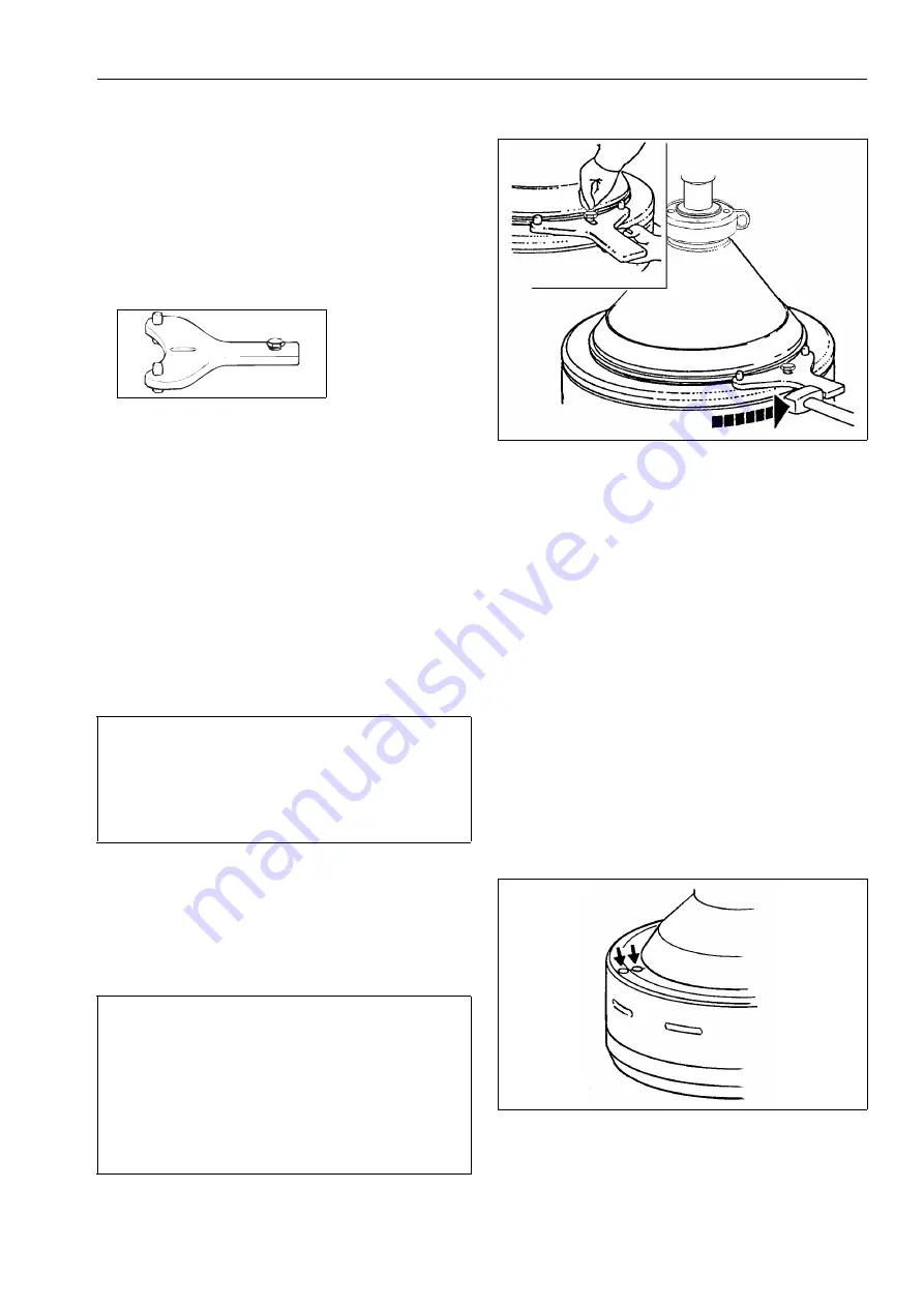 Alfa Laval AFPX 617XGV-14/74CG Instruction Manual Download Page 97