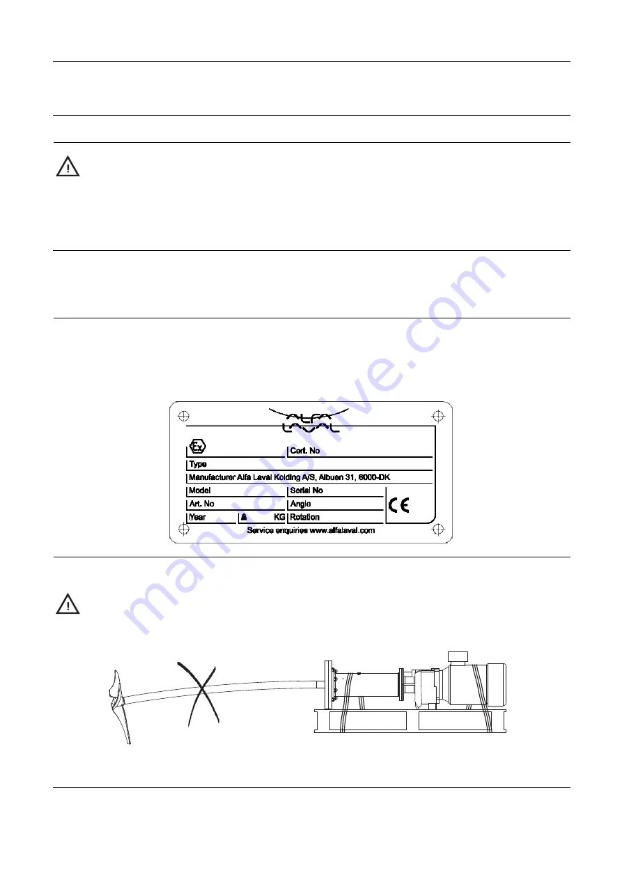 Alfa Laval ALB-ME-GP-30 40LF-S3 Series Instruction Manual Download Page 7