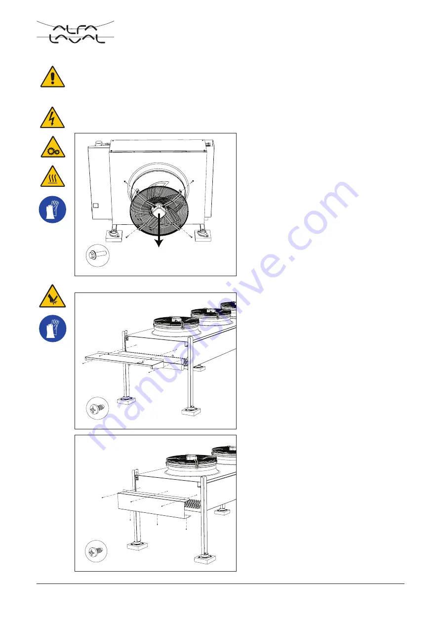 Alfa Laval AlfaBlue Junior AG 351 Instruction Manual Download Page 22