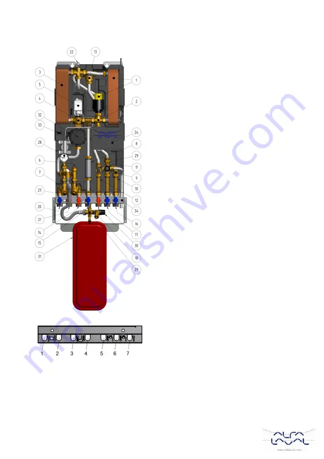 Alfa Laval Mini City F2 Скачать руководство пользователя страница 16