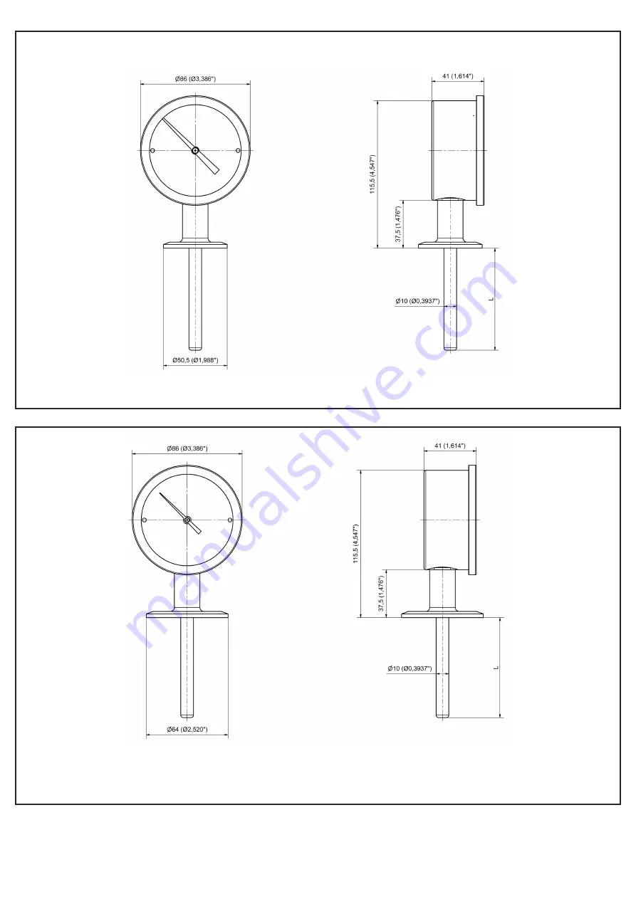 Alfa Laval TE67F series Instruction Manual Download Page 4