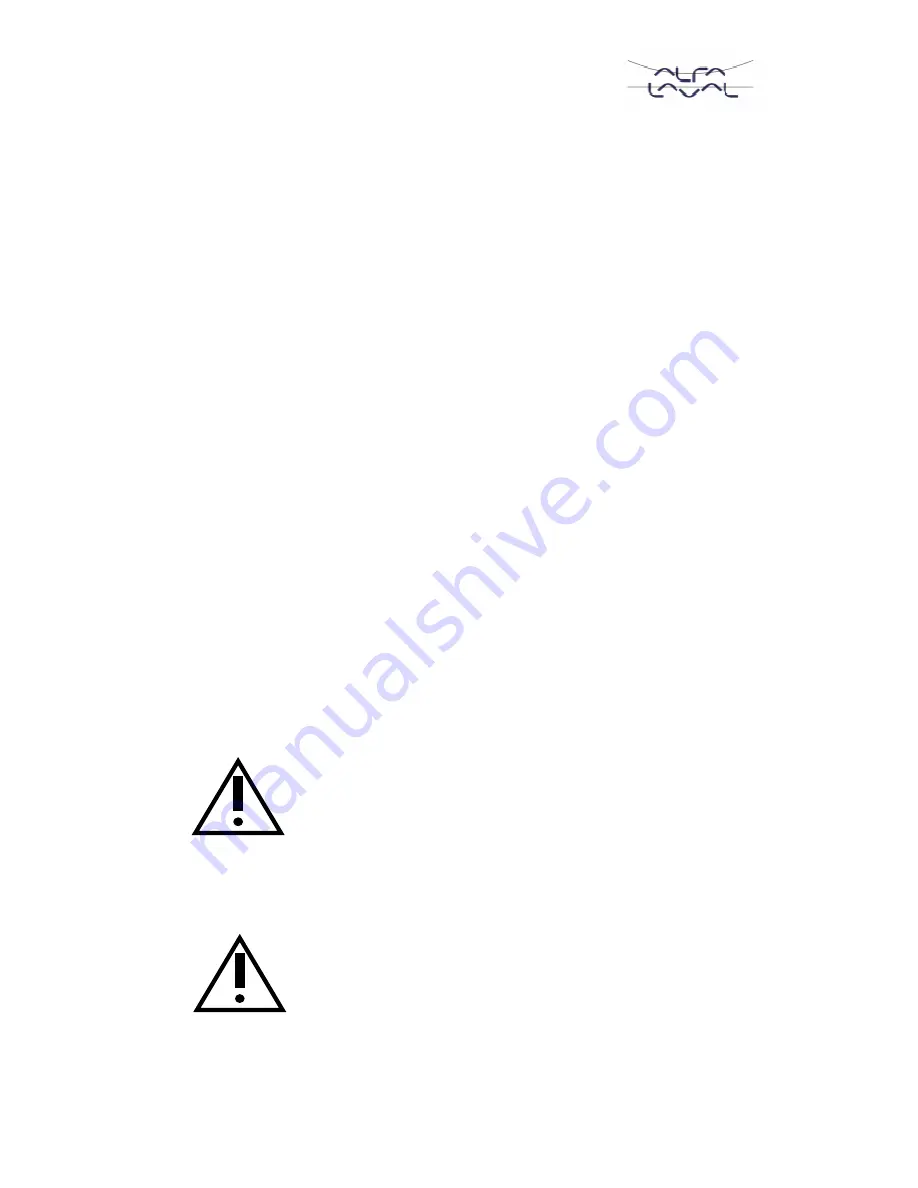 Alfa Laval ViscoLine - VLC 104 Instruction Manual Download Page 14