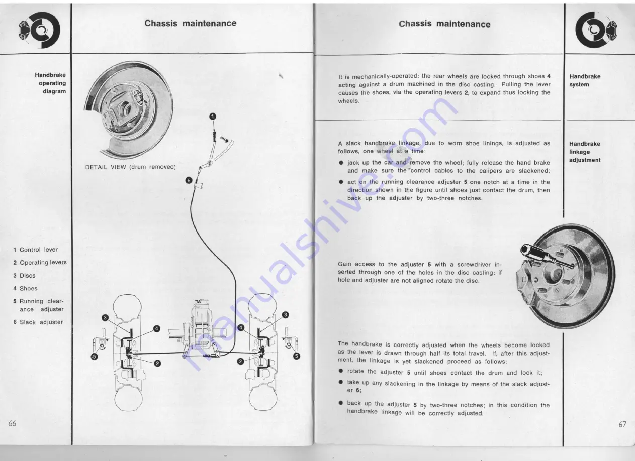 Alfa Romeo 1750 Berlina Скачать руководство пользователя страница 67