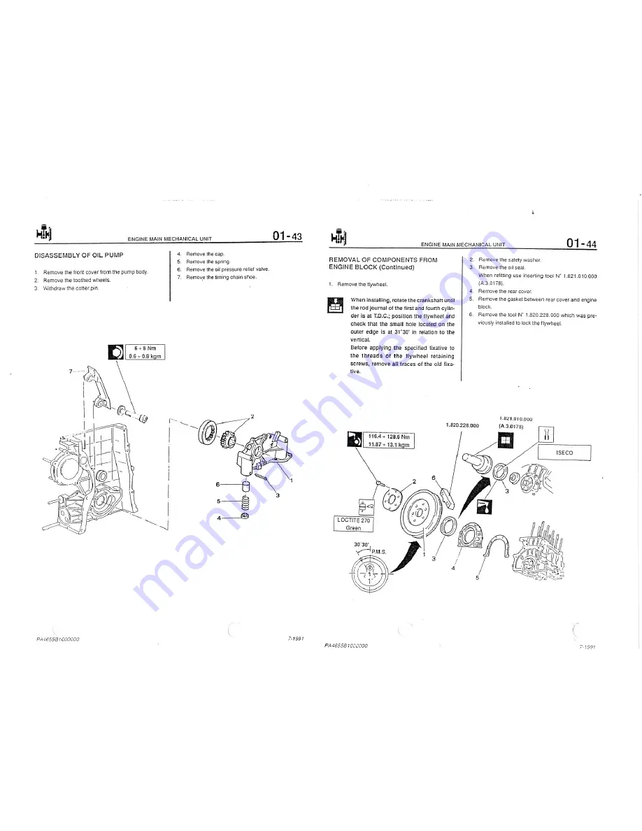 Alfa Romeo AR 67102 Repair Manual Download Page 23