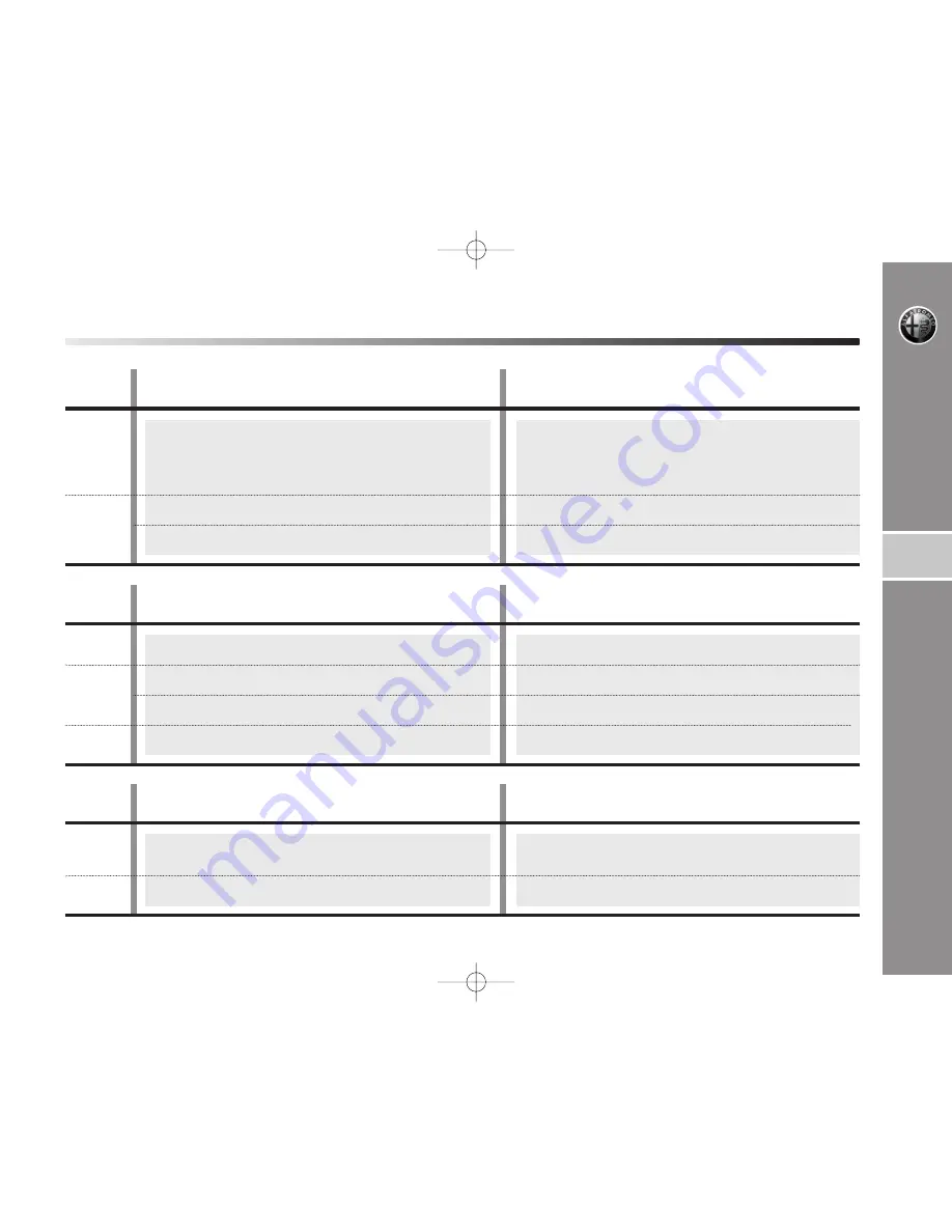 Alfa Romeo MiTo 2008 Sound System Use And Maintenance Manual Download Page 12