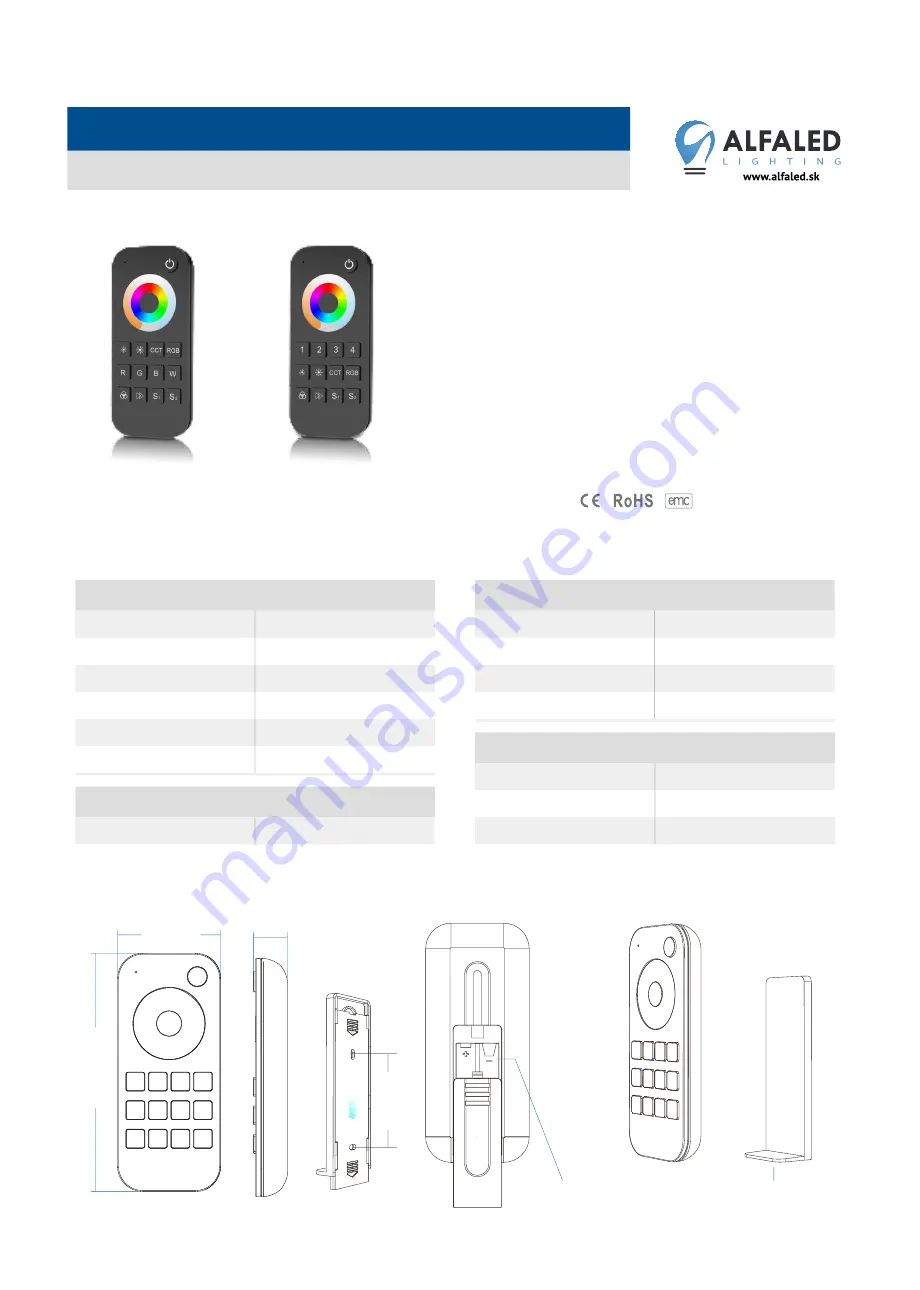 Alfaled AFR-T5 Quick Start Manual Download Page 1