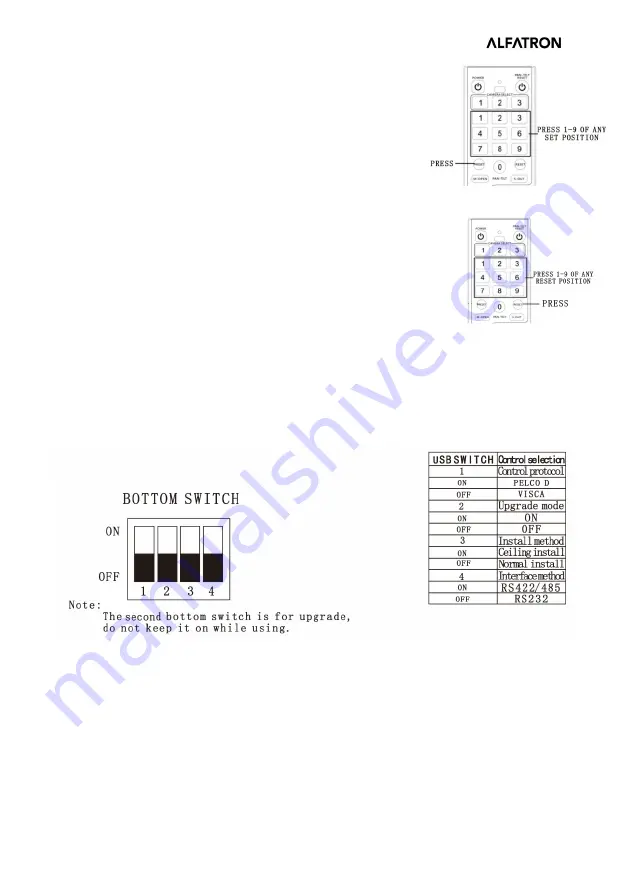 ALFAtron ALF-10XU2-CAM Manual Download Page 8