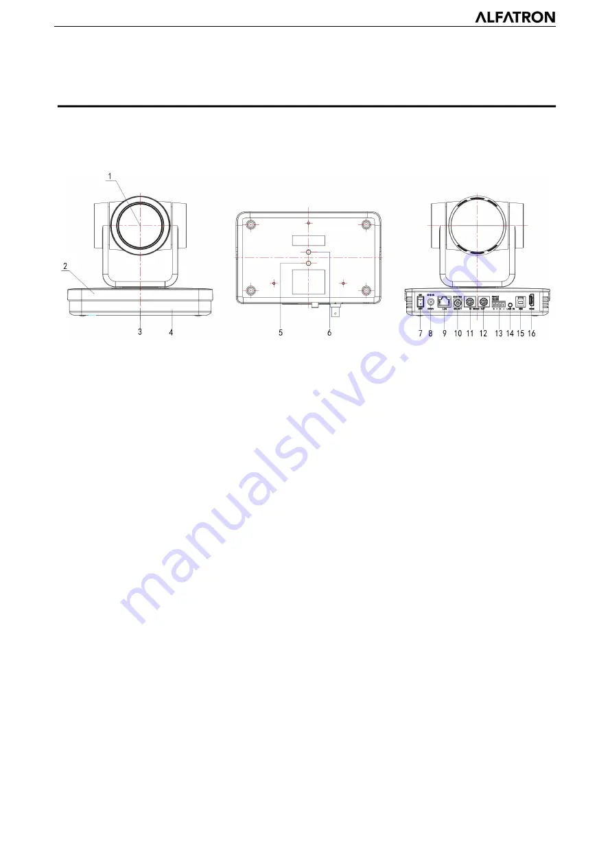 ALFAtron ALF-12X-4KCAM Manual Download Page 6