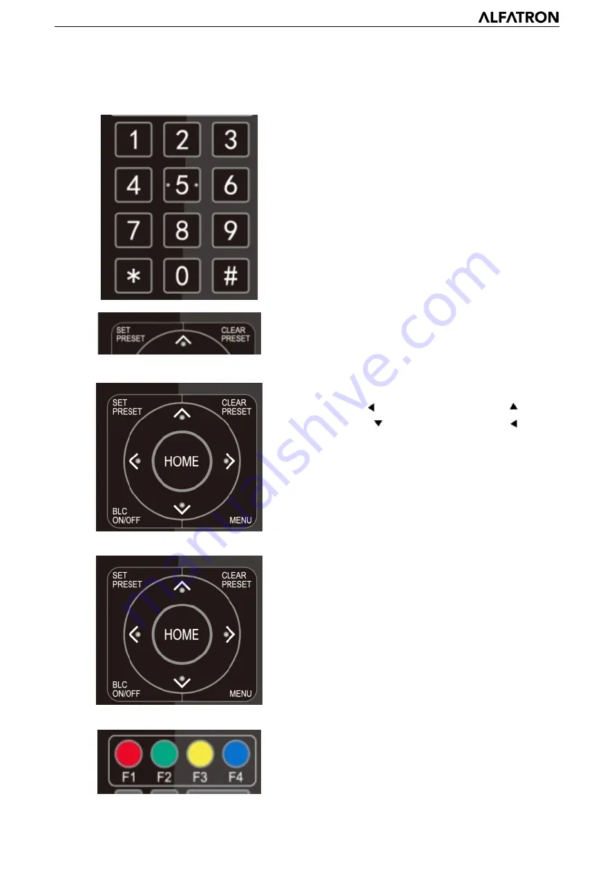 ALFAtron ALF-12X-4KCAM Manual Download Page 19