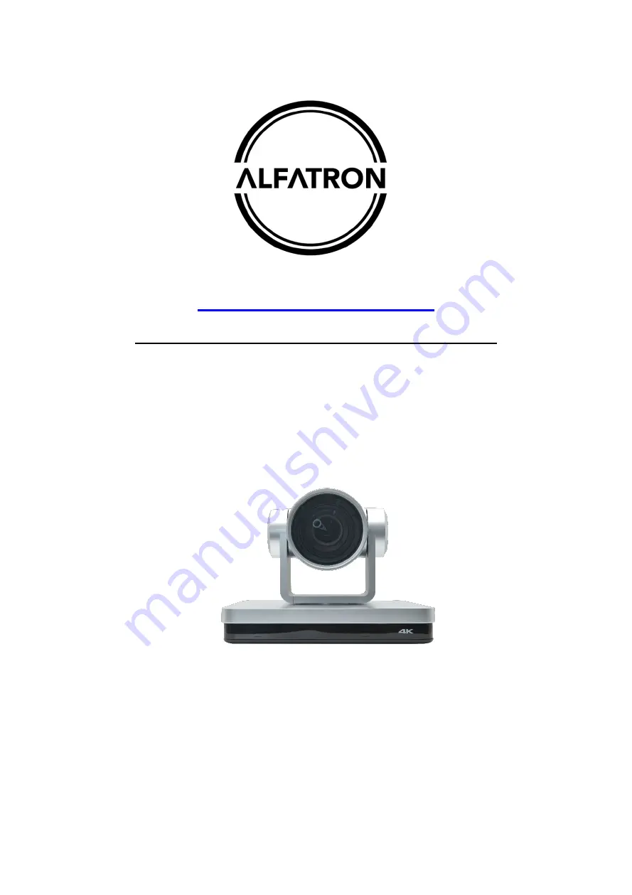 ALFAtron ALF-25X-4KCAM Manual Download Page 1