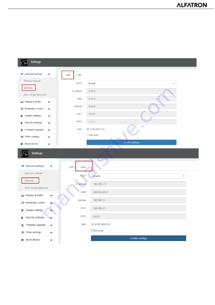 ALFAtron ALF-UC1 User Manual Download Page 52