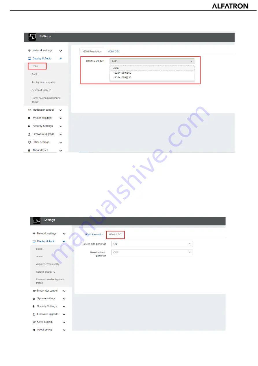 ALFAtron ALF-UC1 User Manual Download Page 55