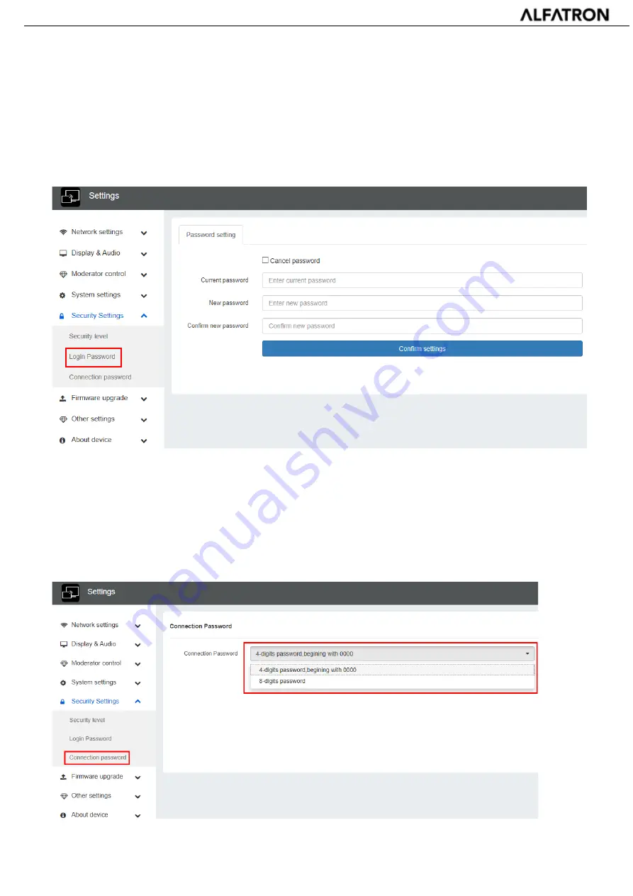 ALFAtron ALF-UC1 User Manual Download Page 70