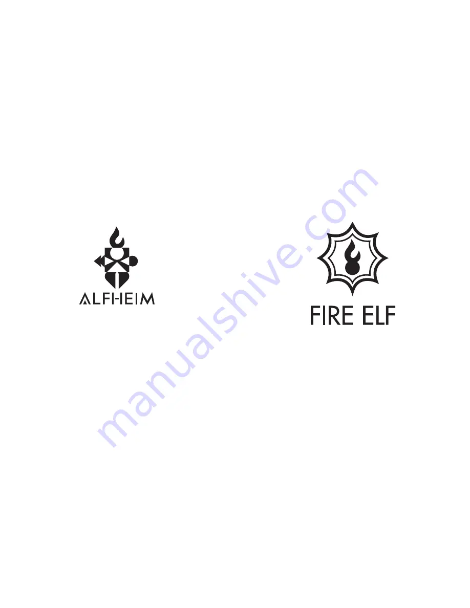 ALFHEIM FIRE ELF Quick Start Manual Download Page 1