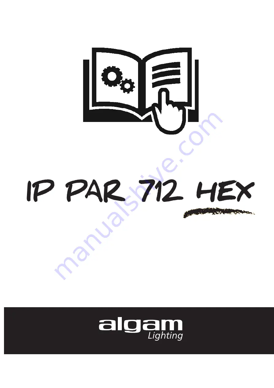 Algam Lighting IP PAR 712 HEX Скачать руководство пользователя страница 1