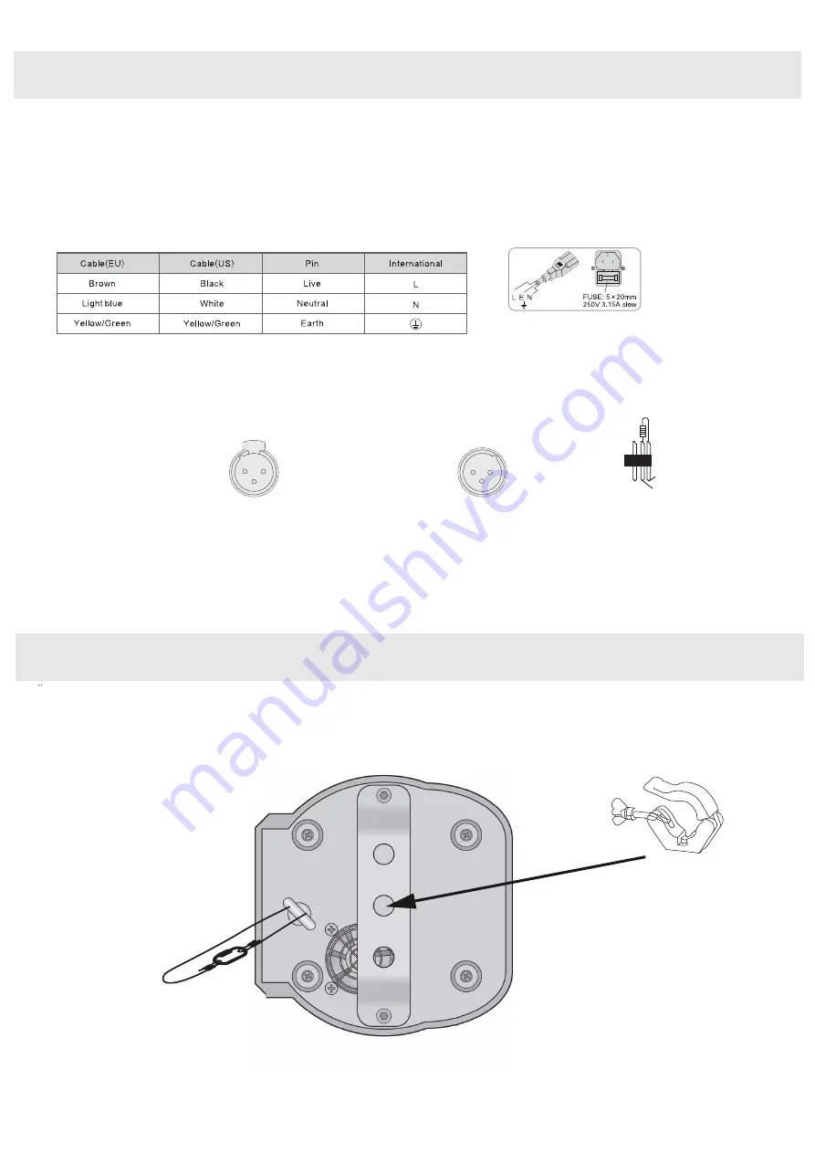 Algam Lighting MINIWASH 710 Quick Start Manual Download Page 4