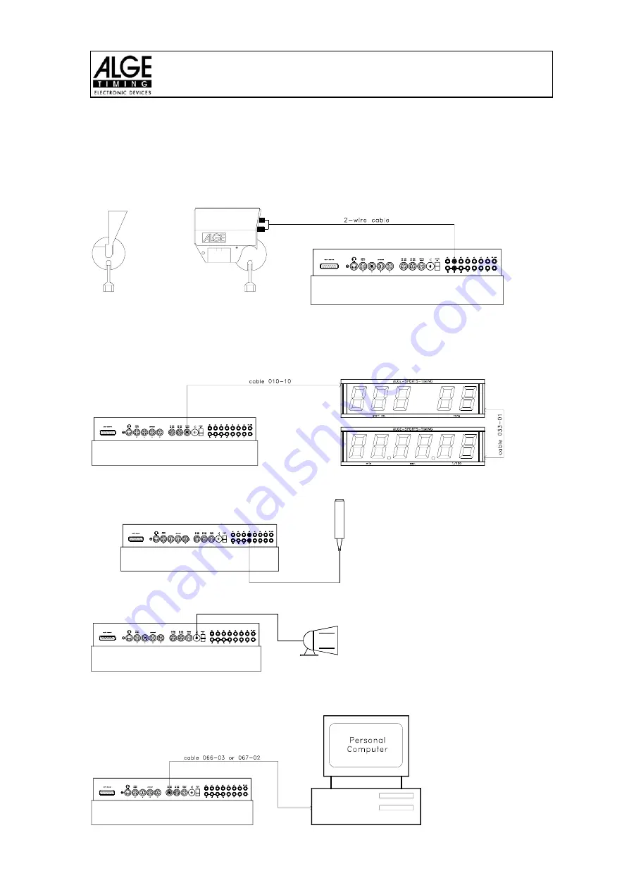 ALGE-Timing TdC 8000 Скачать руководство пользователя страница 13