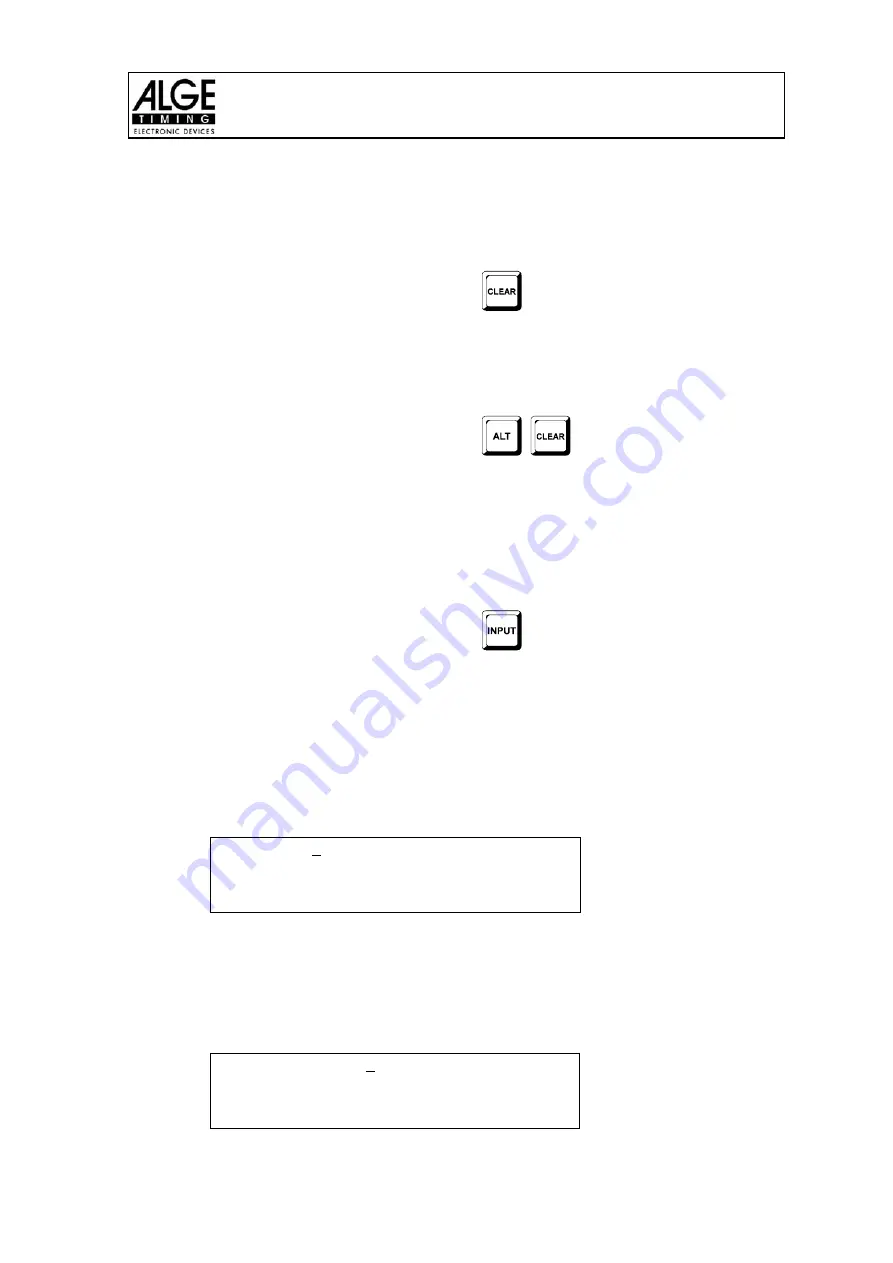 ALGE-Timing TdC 8000 Manual Download Page 25