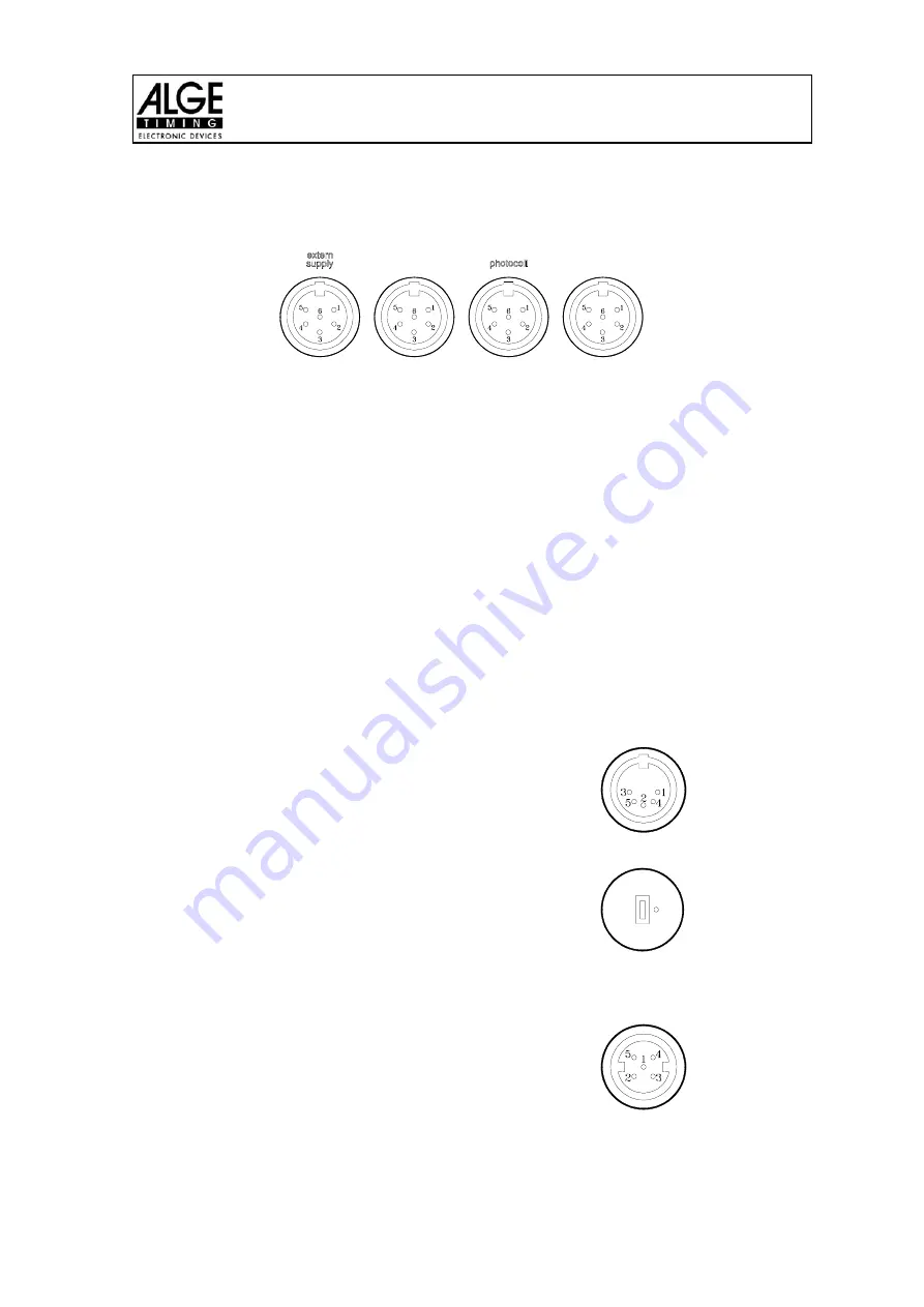 ALGE-Timing TdC 8000 Manual Download Page 97