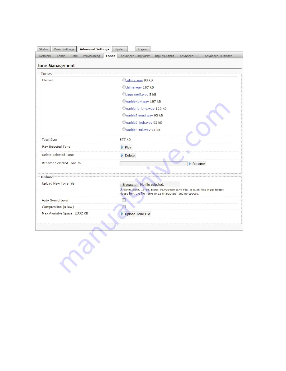 Algo 8180 User Manual Download Page 32