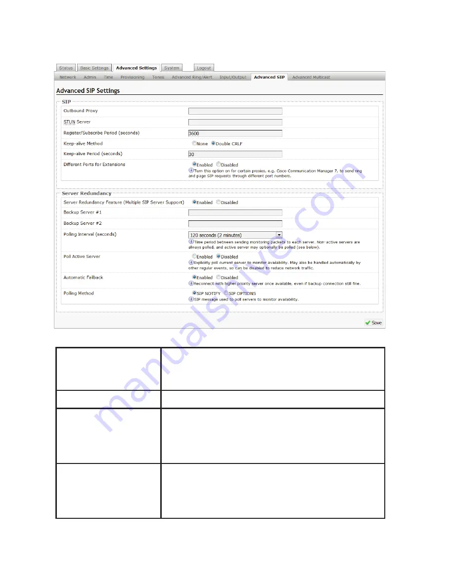 Algo 8180 User Manual Download Page 38