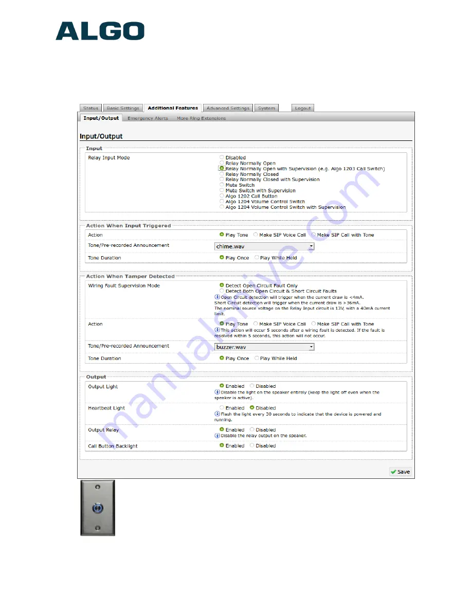 Algo 8190S User Manual Download Page 27