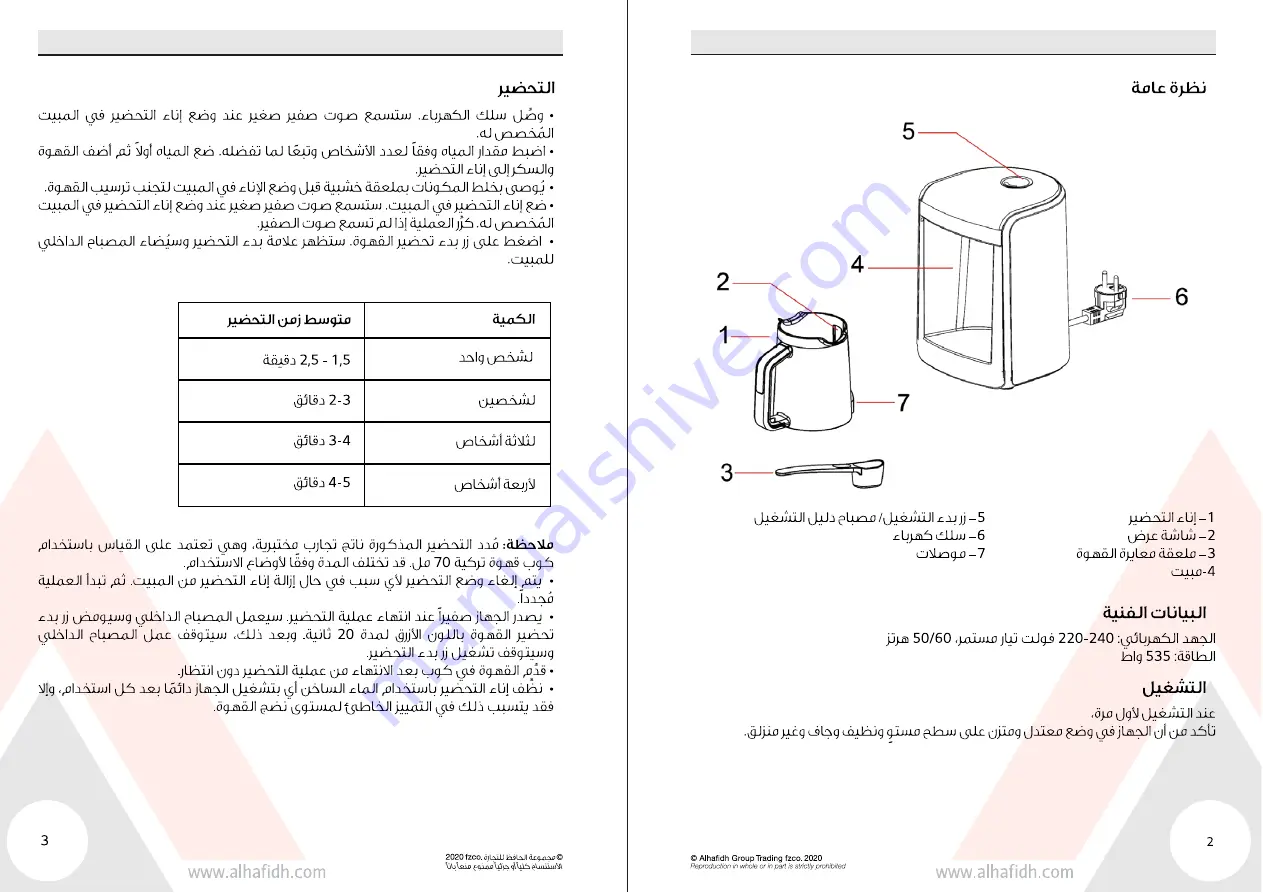 Alhafidh COAR08 Скачать руководство пользователя страница 6