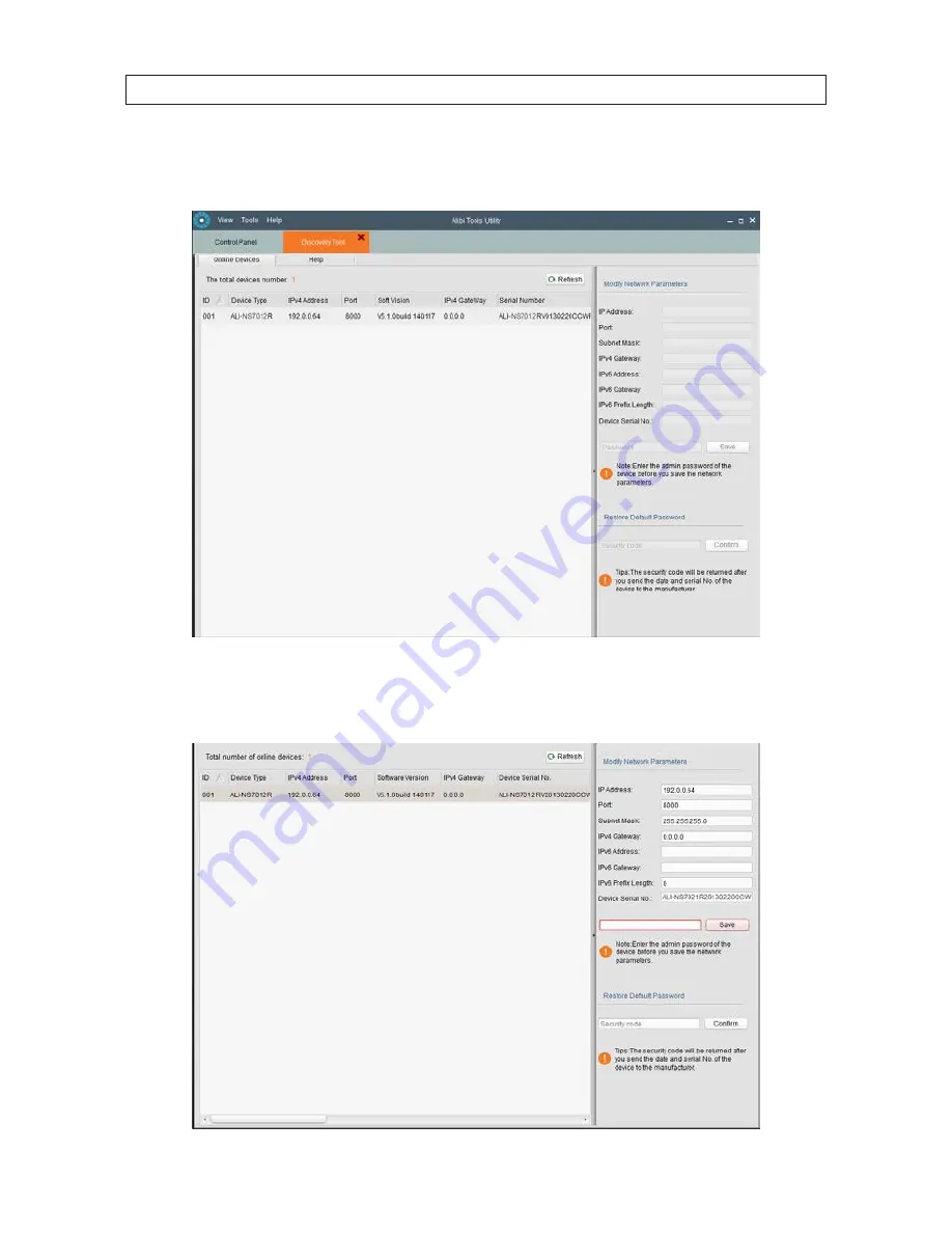 ALIBI ALI-NP7012RT Installation Manual Download Page 23