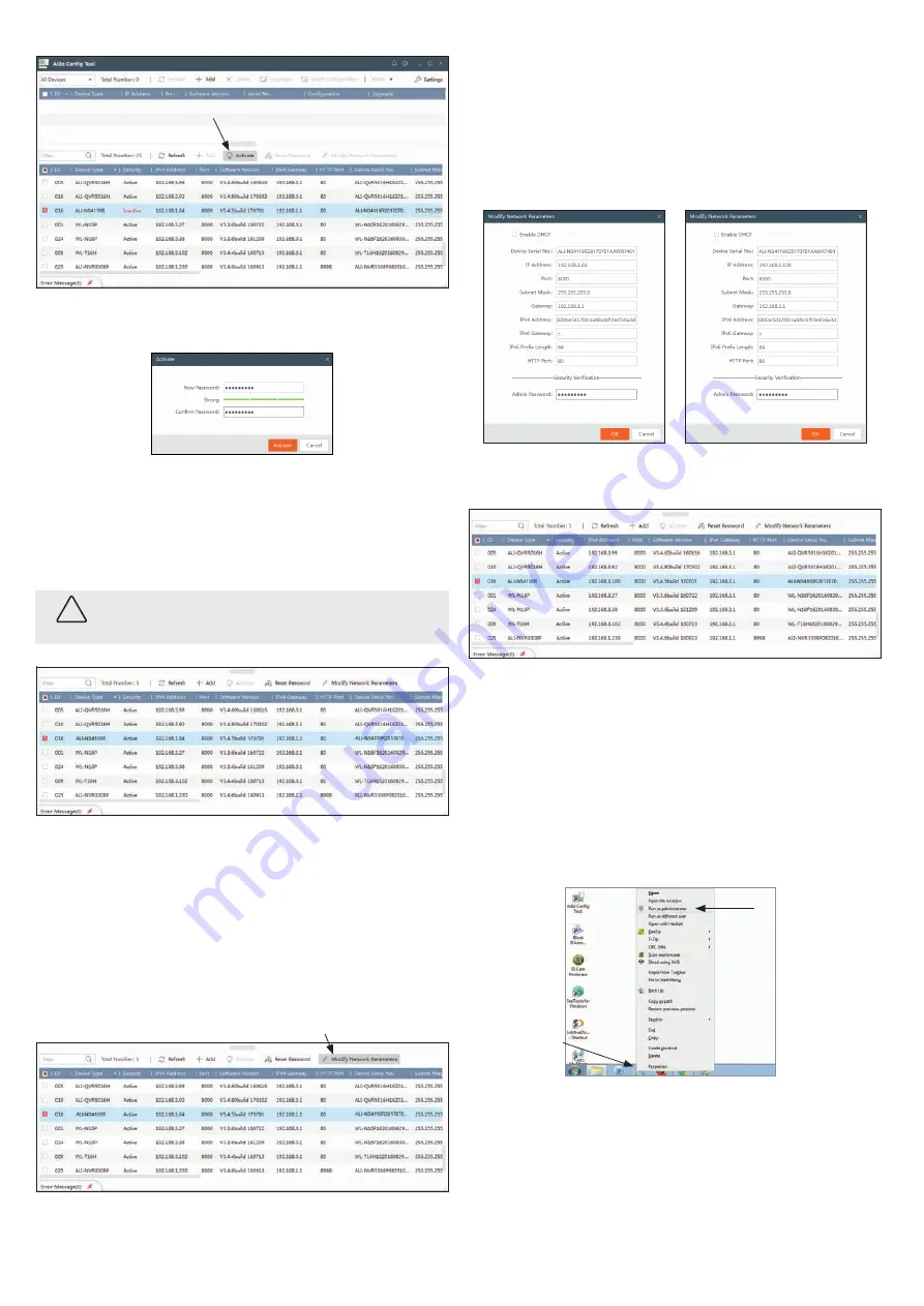 ALIBI ALI-NS4112R Quick Installation Manual Download Page 4