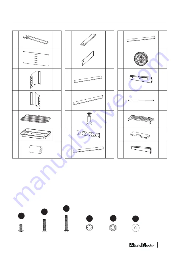 Alice's Garden ALFRED BBQ808WD Manual Download Page 31