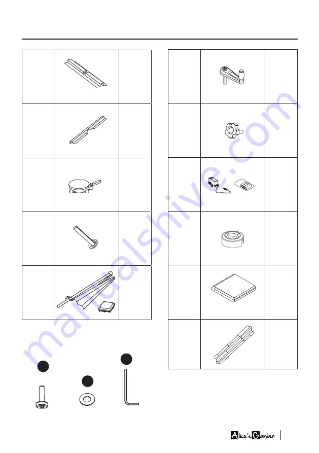 Alice's Garden HU3X4LED Manual Download Page 11