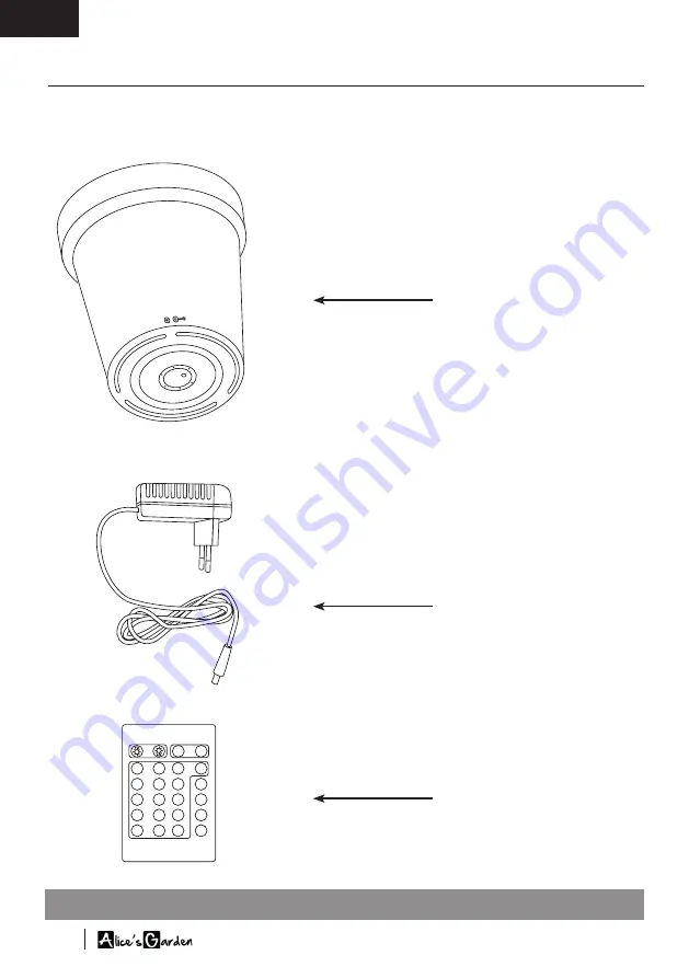 Alice's Garden LEDFB65 Manual Download Page 4