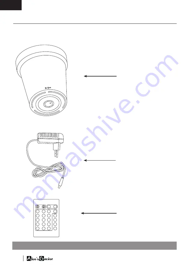 Alice's Garden LEDFB65 Manual Download Page 12