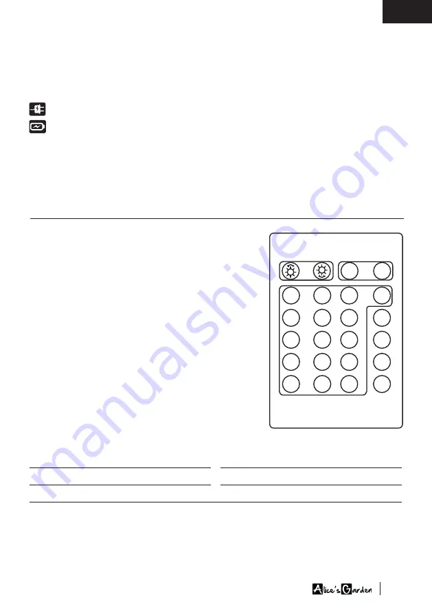 Alice's Garden LEDFB65 Manual Download Page 15