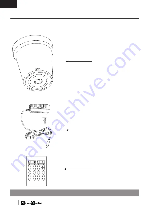 Alice's Garden LEDFB65 Manual Download Page 16