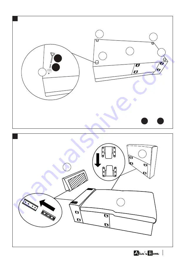 Alice's Home IDA ICCSOFA Assembly Instructions Manual Download Page 9