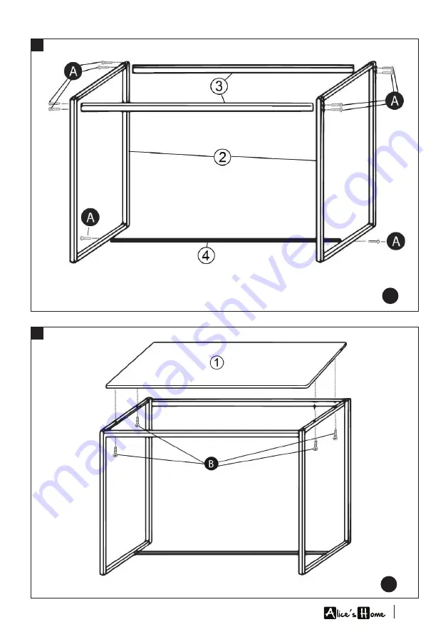 Alice's Home LOFT IDS60R2 Assembly Instructions Manual Download Page 9