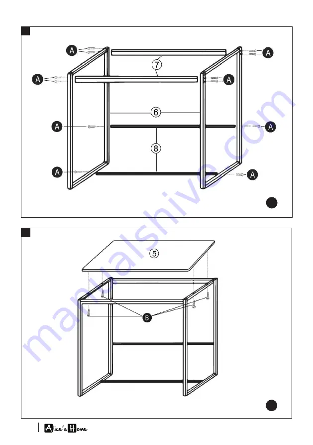 Alice's Home LOFT IDS60R2 Assembly Instructions Manual Download Page 10