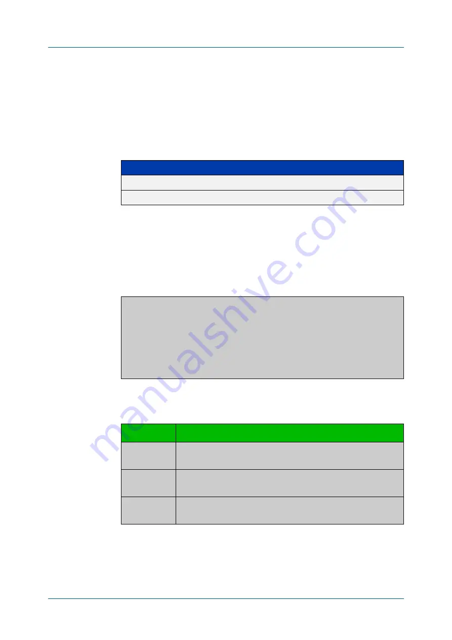 Alied Telesis GS970M/10 Command Reference Manual Download Page 1351