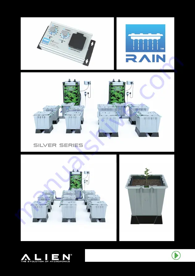 Alien RAIN SILVER Series Setup Instructions Download Page 1