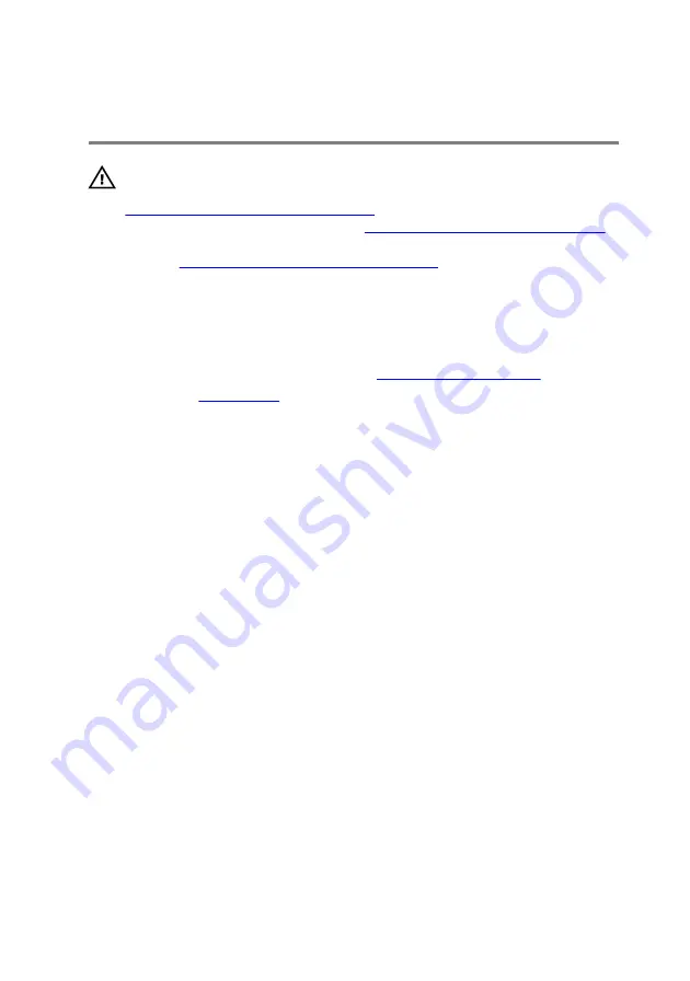 Alienware Area-51 R6 Service Manual Download Page 58