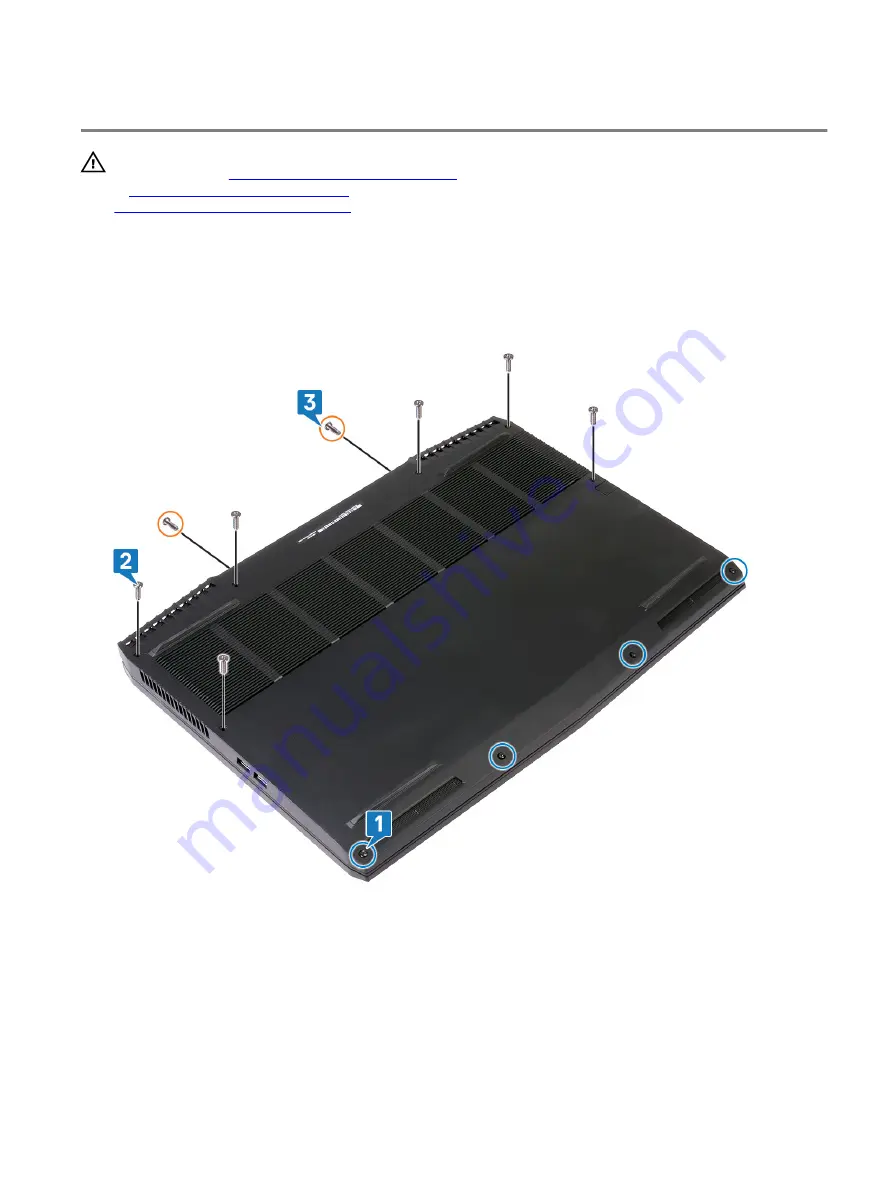 Alienware m17 P37E Service Manual Download Page 17