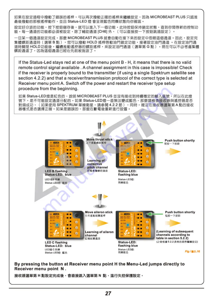 Align microbeast plus HEGBP301T Скачать руководство пользователя страница 30