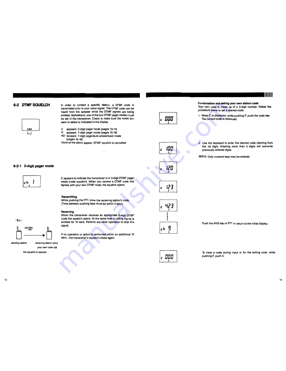 Alinco DJ-182 User Manual Download Page 9