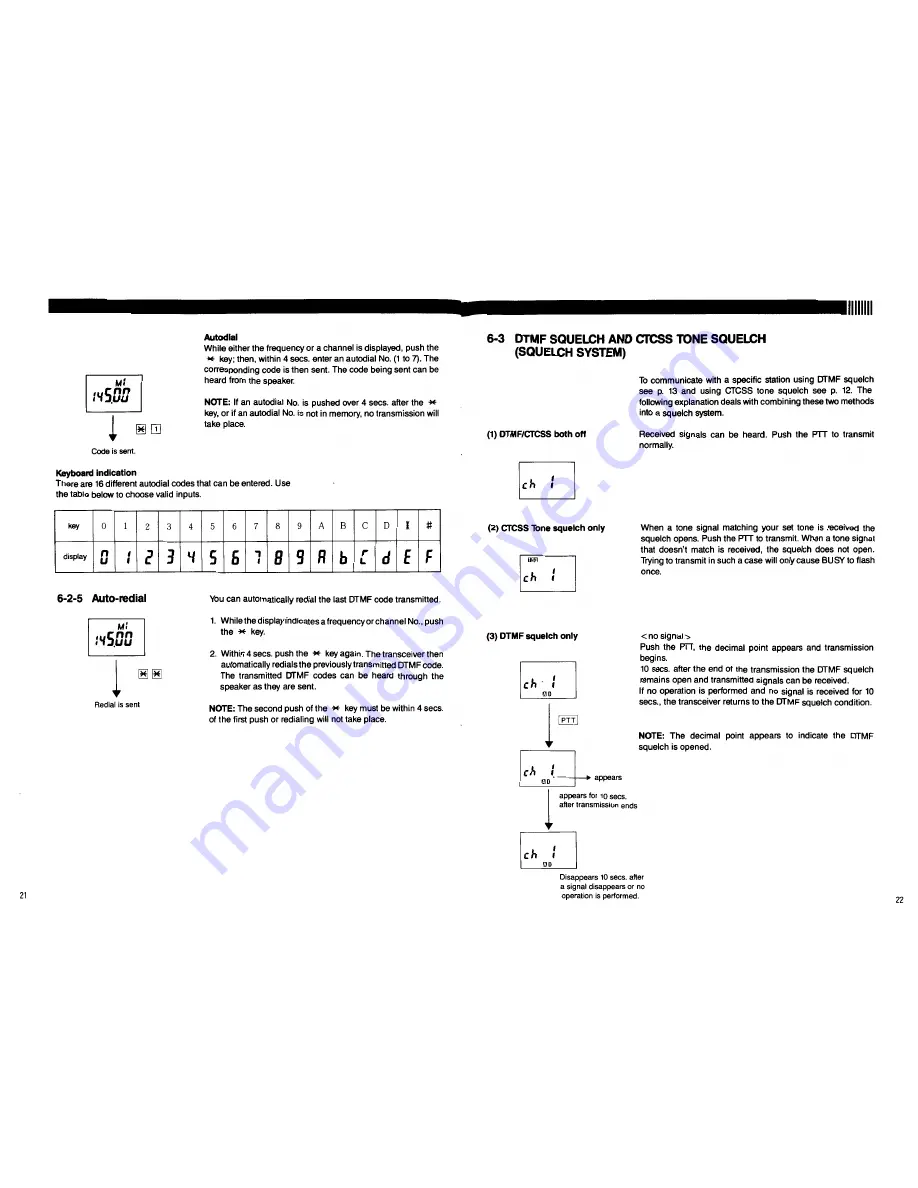 Alinco DJ-182 User Manual Download Page 13